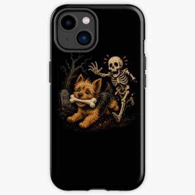 Yorkshire Terrier Aesthetic Illustration Phone Case