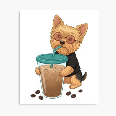 Yorkshire Terrier Classic Illustration Poster