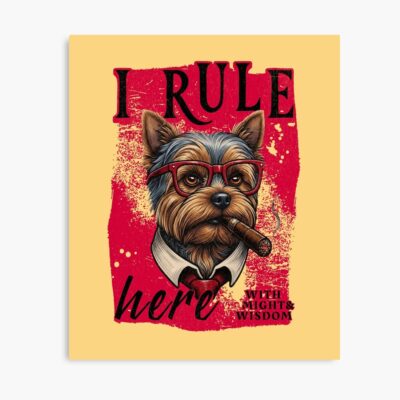 Yorkshire Terrier Graphic Design Poster