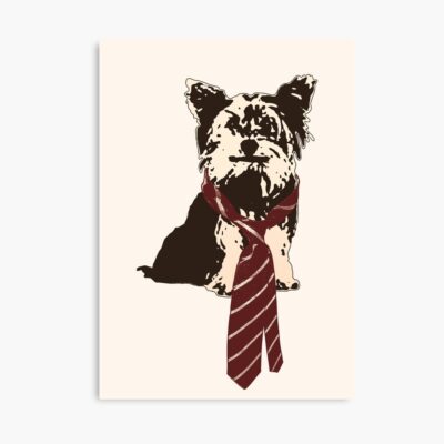 Yorkshire Terrier Retro Design Poster