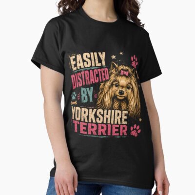 Yorkshire Terrier Classic Illustration T-shirt