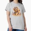 ssrcoclassic teewomens 02heather greyfrontproduct squarex1000 1 - Yorkshire Terrier Gifts UK