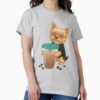 ssrcoclassic teewomens 02heather greyfrontproduct squarex1000 9 - Yorkshire Terrier Gifts UK