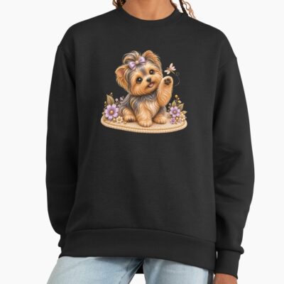 Yorkshire Terrier Vintage Artwork Sweatshirt