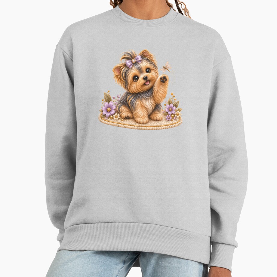 ssrcooversized_sweatshirtwomens_01heather_greyfrontsquare_productx1000-5 ssrcooversized sweatshirtwomens 01heather greyfrontsquare productx1000 5 - Yorkshire Terrier Gifts UK