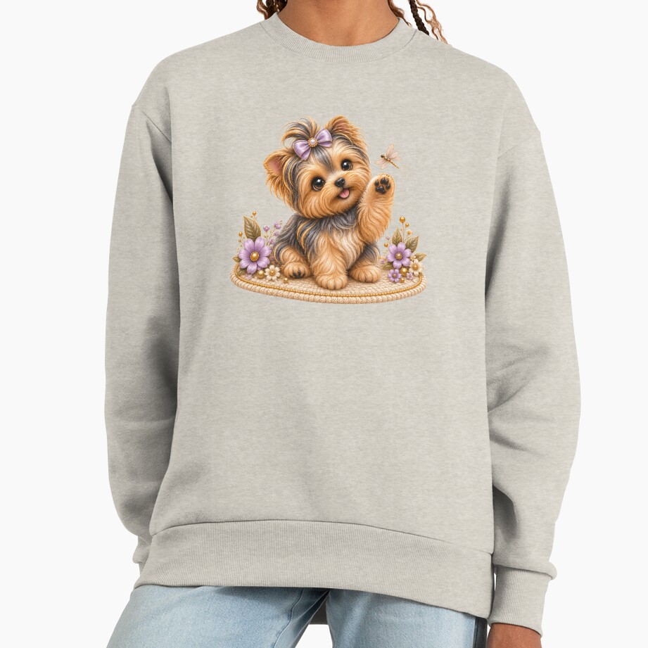 ssrcooversized_sweatshirtwomens_01oatmeal_heatherfrontsquare_productx1000-5 ssrcooversized sweatshirtwomens 01oatmeal heatherfrontsquare productx1000 5 - Yorkshire Terrier Gifts UK