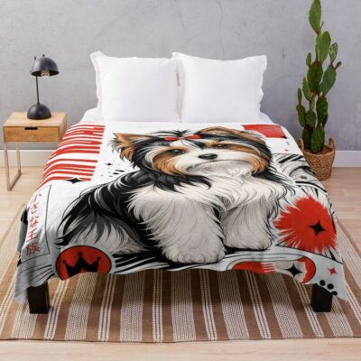Yorkshire Terrier Signature Design Throw Blanket