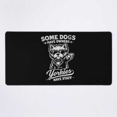 Yorkshire Terrier Heritage Illustration Mouse Pad