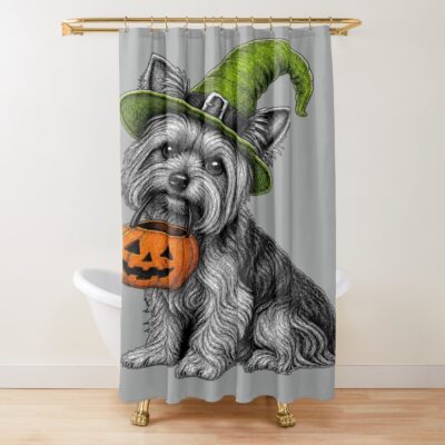 Yorkshire Terrier Legacy Artwork Shower Curtain