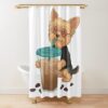 urshower curtain closedsquare1000x1000.1 6 - Yorkshire Terrier Gifts UK
