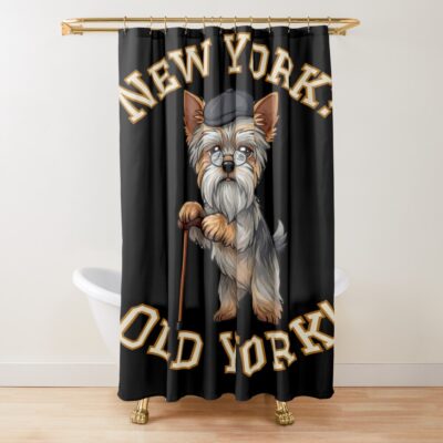 Yorkshire Terrier Timeless Design Shower Curtain