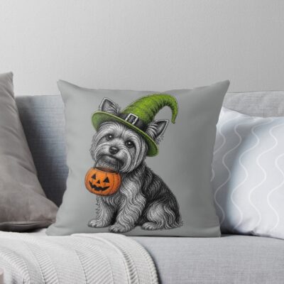 Yorkshire Terrier Exclusive Design Throw Pillow