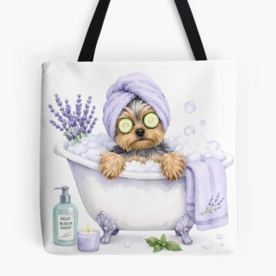 Yorkshire Terrier Graphic Design Tote Bag