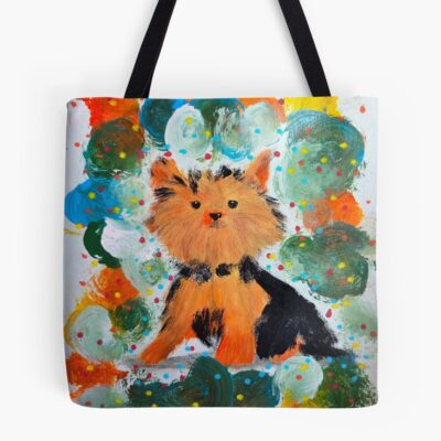 Yorkshire Terrier Modern Artwork Tote Bag